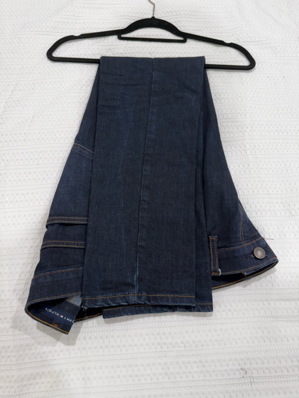 Tommy Hilfiger Men's Slim Straight Dark Blue Jeans